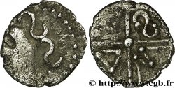 SÉQUANES (Région de Besançon) Obole à la croix, imitation de Marseille TB+/TTB