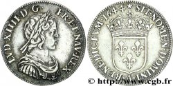 LOUIS XIV  THE SUN KING  Quart d écu à la mèche courte 1644 Paris, Monnaie de Matignon