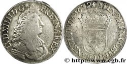 LOUIS XIV &nbsp;THE SUN KING&nbsp; Écu à la cravate dit du &nbsp;Parlement&nbsp; 1er type, 1er buste non drapé de Bayonne 1679 Bayonne