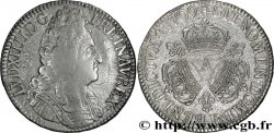LOUIS XIV LE GRAND OU LE ROI SOLEIL Écu aux trois couronnes 1709 Paris