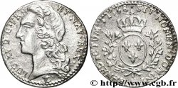 LOUIS XV DIT LE BIEN AIMÉ Dixième d&nbsp;écu aux branches d’olivier, tête ceinte d’un bandeau 1758 Aix-en-Provence TTB/TB+
