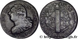 LA CONVENTION 2 sols dit &nbsp;au faisceau&nbsp;, type FRANÇAIS 1793 Strasbourg