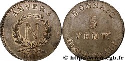 5 cent. Anvers à l N, grand module 1814 Anvers F.115A/1