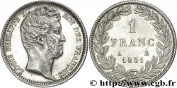 1 franc Louis-Philippe, tête nue 1831 Paris F.209/1 AU 