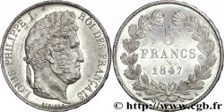 5 francs, IIIe type Domard 1847 Paris F.325/14