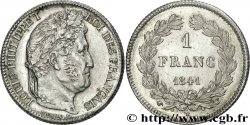 1 franc Louis-Philippe, couronne de chêne 1841 Lille F.210/84
