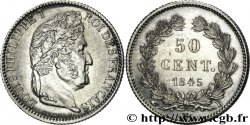 50 centimes Louis-Philippe 1845 Rouen F.183/2