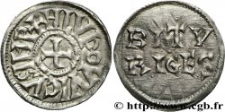 LOUIS Ier LE PIEUX OU LE DÉBONNAIRE Denier TTB+