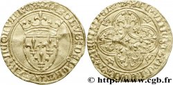 CHARLES VI LE FOU OU LE BIEN AIMÉ Écu d&nbsp;or à la couronne n.d. Limoges ou Poitiers