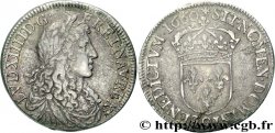 LOUIS XIV LE GRAND OU LE ROI SOLEIL Demi-écu au buste juvénile, 1er type 1660 Rennes
