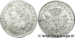 LOUIS XVI Cinquième d écu dit  aux branches d olivier  1784 Orléans