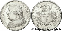 5 francs Louis XVIII, buste habillé 1815 Rouen F.308/16