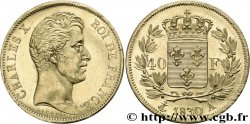 40 francs or Charles X, 2e type 1830 Paris F.544/5
