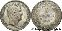 5 francs type Tiolier avec le I, tranche en relief 1831 Lille F.316/4