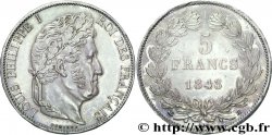 5 francs, IIIe type Domard 1848 Strasbourg F.325/18