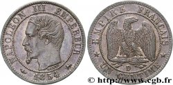 Un centime Napoléon III, tête nue 1854 Lyon F.102/12 SUP 