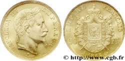 50 francs or Napoléon III, tête laurée 1865 Paris F.548/5