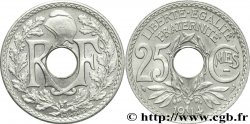 Essai-piéfort de 25 centimes Lindauer en nickel 1914 Paris VG.4802 