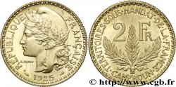 DRITTE FRANZOSISCHE REPUBLIK 2 francs, pré-série de Morlon poids lourd, 10 grammes 1925 Paris