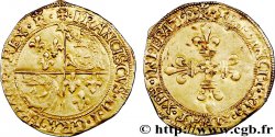 FRANÇOIS IER LE RESTAURATEUR DES LETTRES Écu d or au soleil du Dauphiné, 1er type 21/07/1519 Romans