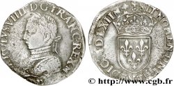 CHARLES IX Teston, 6e type 1562 Lyon