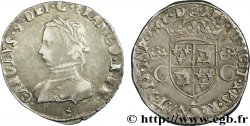 CHARLES IX Teston du Dauphiné 1562 Grenoble SS/fVZ