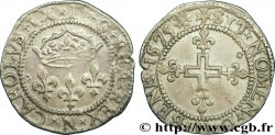 HENRI III. MONNAYAGE AU NOM DE CHARLES IX Double sol parisis, 1er type 1575 Montpellier TTB+/SUP