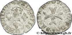 HENRY III Liard à la croix du Saint-Esprit 1586 Lyon VF