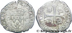 CHARLES X, CARDINAL DE BOURBON Douzain aux deux C, 1er type 159[3?] Dijon