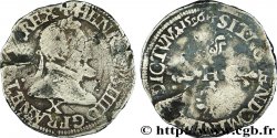 HENRI IV LE GRAND Demi-franc, type d Amiens 1596 Amiens