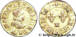 LOUIS XIII  Denier tournois 1616 Amiens