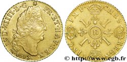 LOUIS XIV &nbsp;THE SUN KING&nbsp; Louis d&nbsp;or aux quatre L 1695 Lyon