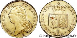LOUIS XVI Double louis d’or aux écus accolés 1786 Limoges