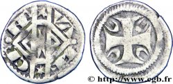 HAINAUT - COMTÉ DE HAINAUT - JEANNE DE CONSTANTINOPLE Obole ou maille