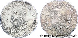 PAYS-BAS ESPAGNOLS - TOURNAI - PHILIPPE II D&nbsp;ESPAGNE Demi-écu philippe ou demi-daldre philippus 1586 Tournai SS