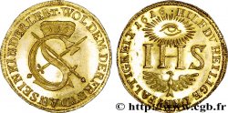 ALLEMAGNE - SAXE (DUCHÉ DE) - LIGNE ALBERTINE Ducat (refrappe du XVIIIe siècle) 1616 Nuremberg