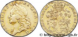 GREAT-BRITAIN - GEORGES II Guinea (guinée), vieille tête 1760 Londres
