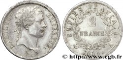 2 francs Napoléon Ier tête laurée, Empire français 1811 Paris F.255/24