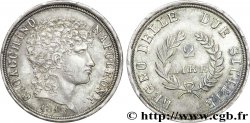 2 lire, rameaux courts 1813 Naples VG.2257 
