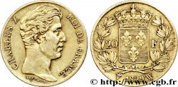 20 francs Charles X 1829 Lille F.520/11 TTB 