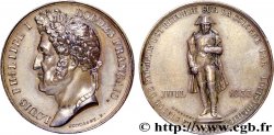 LOUIS-PHILIPPE Ier Médaille BR 41, Statue de Napoléon rétablie sur Colonne Vendôme SUP