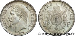 2 francs Napoléon III, tête laurée 1869 Strasbourg F.263/11