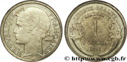 Essai de 1 franc Morlon en zinc 1941 Paris G.- 