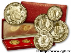 COSTA D AVORIO - REPUBBLICA Série de quatre monnaies en or 1966 Paris