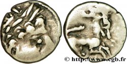GALLIEN -ALLOBROGES (Region die Dauphine) Denier au cervidé, tête à droite
