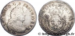 LOUIS XIV &nbsp;THE SUN KING&nbsp; Demi-écu aux palmes 1694 Lyon VF/AU