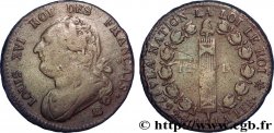 LOUIS XVI (MONARQUE CONSTITUTIONNEL)  12 deniers dit &nbsp;au faisceau&nbsp;, type FRANÇAIS 1792 Strasbourg