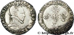 HENRI III Demi-franc au col plat 1577 Toulouse