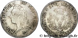LOUIS XV DIT LE BIEN AIMÉ Écu dit &nbsp;à la vieille tête&nbsp; 1772 Toulouse TB/TTB
