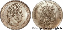 Module de 5 francs en cuivre, Nantes 1832 Paris F.324/1 var.